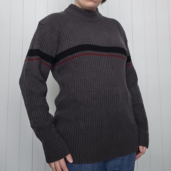 Vintage Petroleum ribbed sweater - Picture 2 of 7
